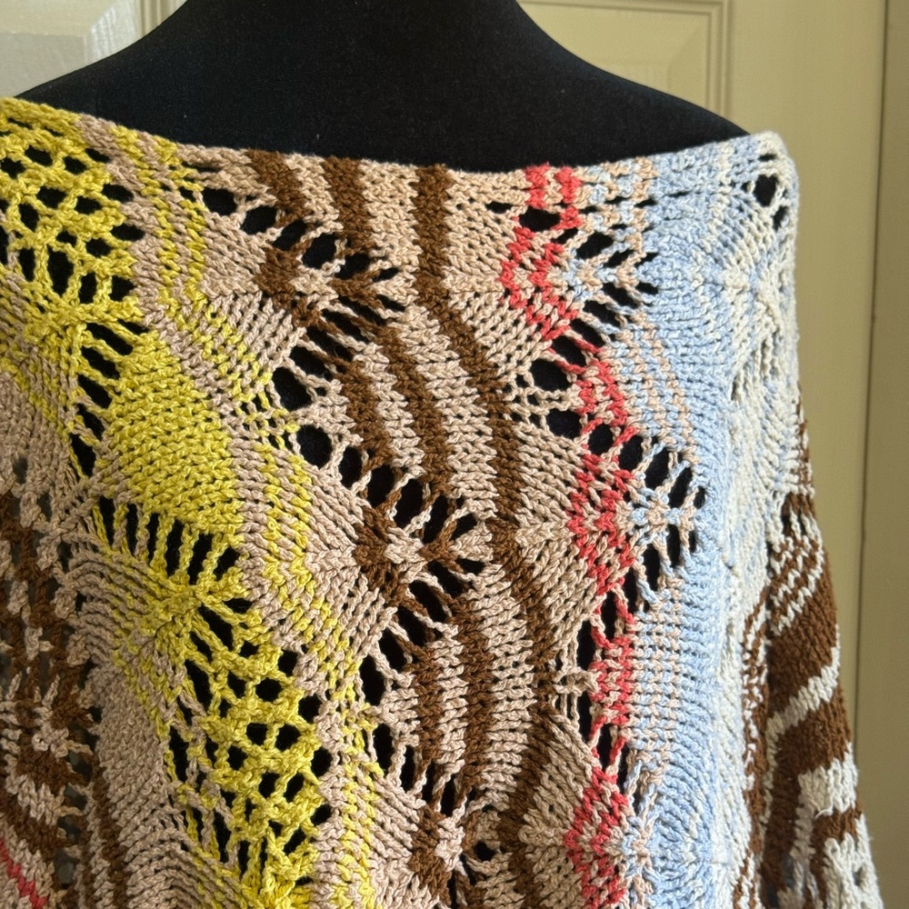 Free People | Boho Coral Reef Pullover - Picture 2 of 7